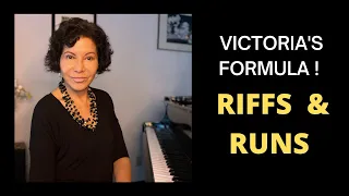 How to sing riffs and runs - VICTORIA'S FORMULA!   #shorts  #riffsandruns #singinglessons