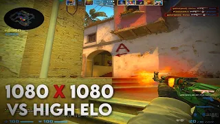 1080x1080 vs 3k+ elo players