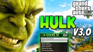 ✅Play as Hulk in Gta V | How to get Hulk in GTA V |  Hulk (V 3.0) Powers and Control keys