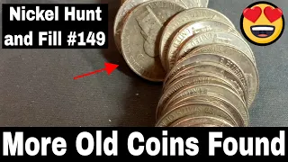 Old Coins Found - Nickel Hunt and Fill #149
