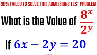 90% Failed to Solve this American Admissions Test Problem: Can You Solve it?