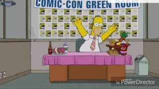 The Simpsons at San Diego Comic Con