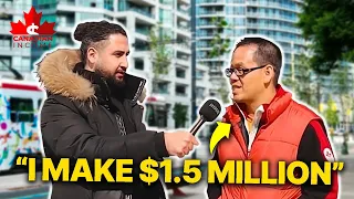 Asking People in Toronto What They Do For a Living📍Toronto | Canadian Income