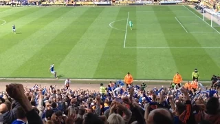 IPSWICH FANS CELEBRATE EQAULISER VS NORWICH | PLAY OFF SEMI-FINAL 2nd LEG