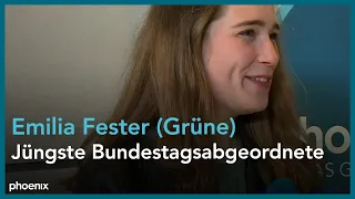 Neue Abgeordnete: Emilia Fester (B'90/Grüne) im Interview am 26.10.21