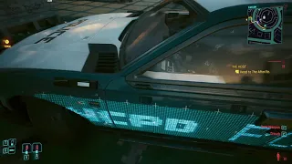 Police ramming my car!!! ( Cyberpunk 2077 )