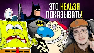 ОТМЕНЁННЫЕ ЭПИЗОДЫ МУЛЬТСЕРИАЛОВ, которые ВЫ НЕ УВИДИТЕ НИКОГДА! (Губка Боб, Симпсоны) АКР | Реакция