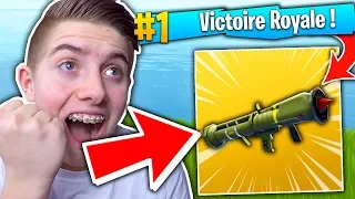 JE FAIS TOP 1 AVEC LE NOUVEAU MISSILE GUIDÉ LÉGENDAIRE SUR FORTNITE BATTLE ROYALE !!!