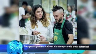 Tres exparticipantes vuelven a la cocina de Masterchef Celebrity