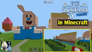 Ice Scream 5 Friends : Mike's Adventures Factory in Minecraft.