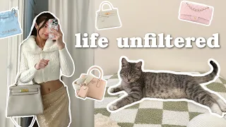 Life unfiltered | kitten updates🐱 & my entire luxury handbag collection