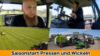 FarmVLOG#614 - Frauenpower beim Ballenwicken