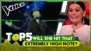 The most WICKED 💚 musical songs on THE VOICE! | TOP5