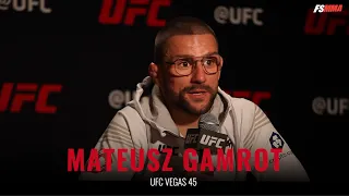 Mateusz Gamrot UFC Vegas 45 post-fight interview