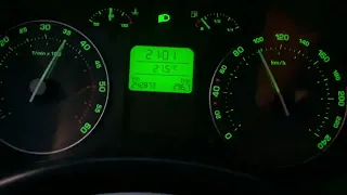 Skoda Octavia II 1.9 TDI 105KM 0-100 acceleration