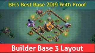 Best Builder Hall 3 Base Layout 2019 ।BH3 Base with Reply Proof । builder base 3