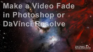 How to do a Video Fade
