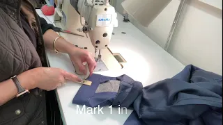 How to Shorten Sleeves for Jacket or Blazer (complete)