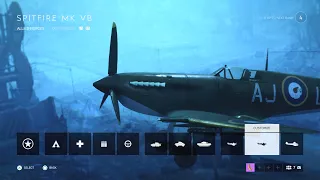 Battlefield V (Pre Dec. 2018 Ver 1.04 Patch): Spitfire MK VB and BF 109 G-6 | 3x-4x-5x Kills (PS4)