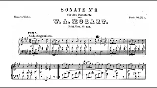 Mozart: Piano Sonata No. 11 in A major, K.331 [Uchida]