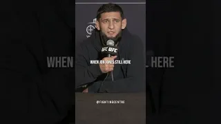 Khamzat Chimaev on why Jon Jones is the GOAT 🐐🐺