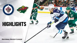 NHL Highlights | Jets @ Wild 12/21/19