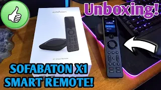 Sofabaton X1 Smart Remote Unboxing and Set Up!
