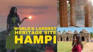 HAMPI | 10 Top places to visit | The Ruins of Hampi Temple I Worlds' largest heritage site