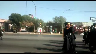 Evento de escolta y bandas de guerra, Saltillo Coahuila Febrero 2016