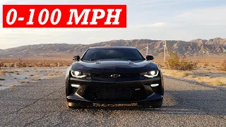 2018 Camaro SS (8-Speed) 0-100 MPH Tests