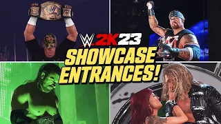 WWE 2K23: All ShowCase Mode Entrances!! Every John Cena, Legends & Super Cena!