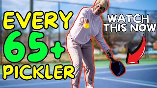 65+ Pickleball Players: Improve YOUR Game with These Match WINNING Tactics in 2024
