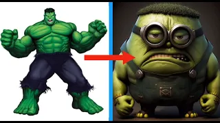 AVENGERS but MINION-VENGERS | ALL Characters