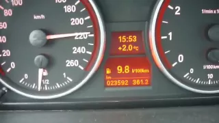 Bmw 325i E90 100-250km/h