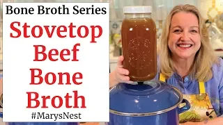 How To Make Stovetop Beef Bone Broth