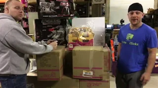 Unboxing Customer Return Toys, Our Generation Horses, RC MECH Mystery Pallet Of Boxes