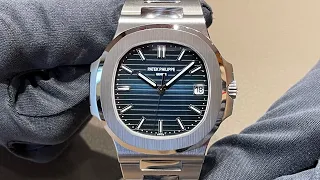 [NEW NAUTILUS 5811/1G] PATEK PHILIPPE - Nautilus 41mm Whitegold 5811/1G-001 百达翡丽 鹦鹉螺 白金