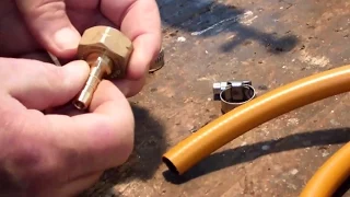 CONNECTING GAS HOSE