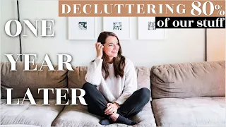 ✨MESSY TO MINIMAList: What I Learned in a YEAR of Minimalism & Extreme Decluttering | 80% GONE!