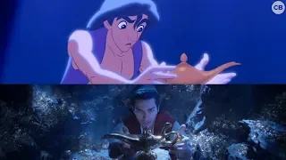 NEW 'Aladdin' Teaser vs. Original - Side by Side Comparison