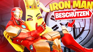 ich beschütze IRON MAN DEN BOSS und seinen TRESOR für 24h und das passierte..😳 in Fortnite Deutsch