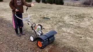 Our Stihl Yard Boss with a Power Sweeper 7yr Review