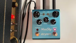 Strymon Blue Sky v1 Demo - No Talking