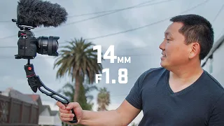Vlogging on the New Sony 14mm f1.8 GM