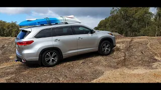 2018 Toyota Kluger-Highlander, AWD Test.  (Fail)