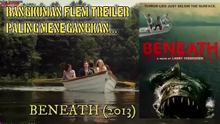 IKAN JAER RAKSASA PEMAKAN MANUSIA - Review Film thriller "BENEATH" (2013)