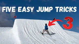 FIRST 5 JUMP TRICKS YOU SHOULD LEARN ON SKIS 😄