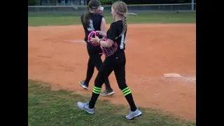 Lady Dragons vs Mustangs Softball Game Willamston,SC