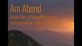 Am Abend (Duett Flügelhorn)