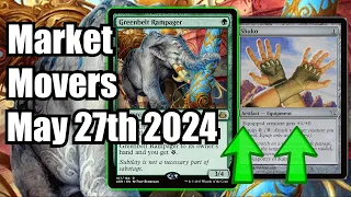 MTG Market Movers - May 27th 2024 - MH3 Spoilers Are Spiking These Cards! Shuko & Greenbelt Rampager